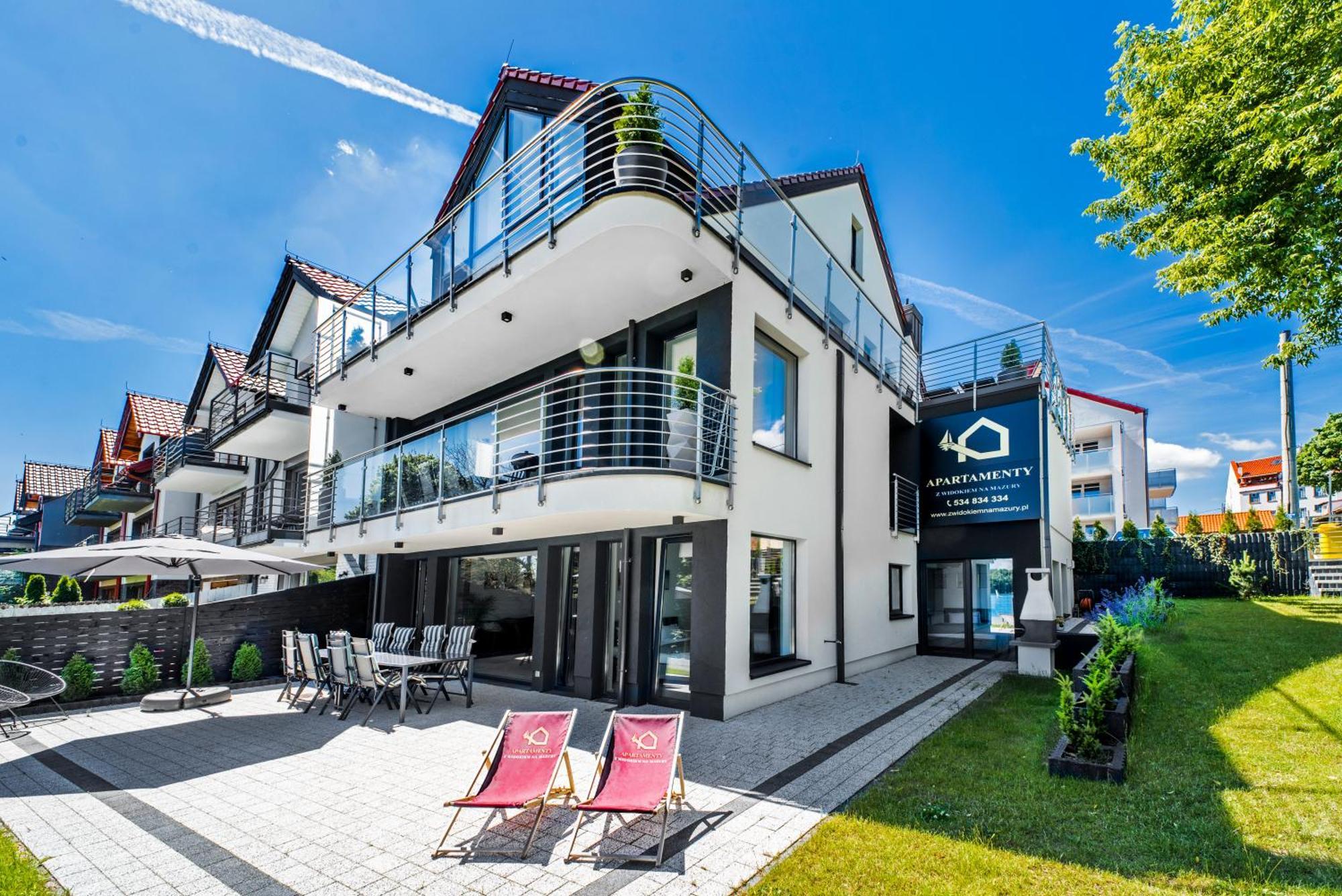 Apartamenty Z Widokiem Na Mazury Jezioro Czos Sauna Jacuzzi Mragowo Exterior photo
